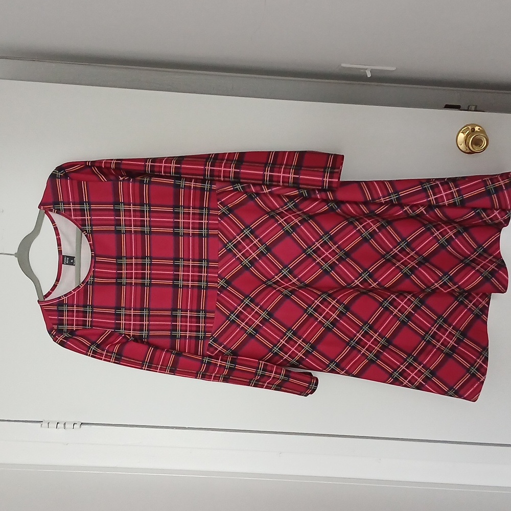 Plaid Dress